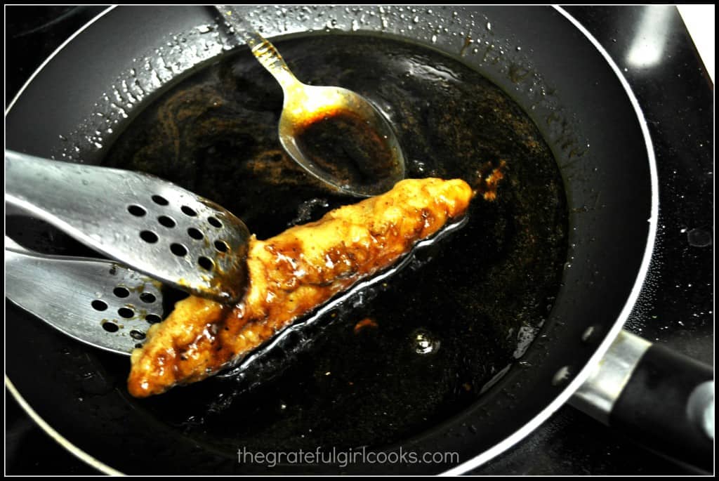 Asian Lemon Chicken Strips / The Grateful Girl Cooks!