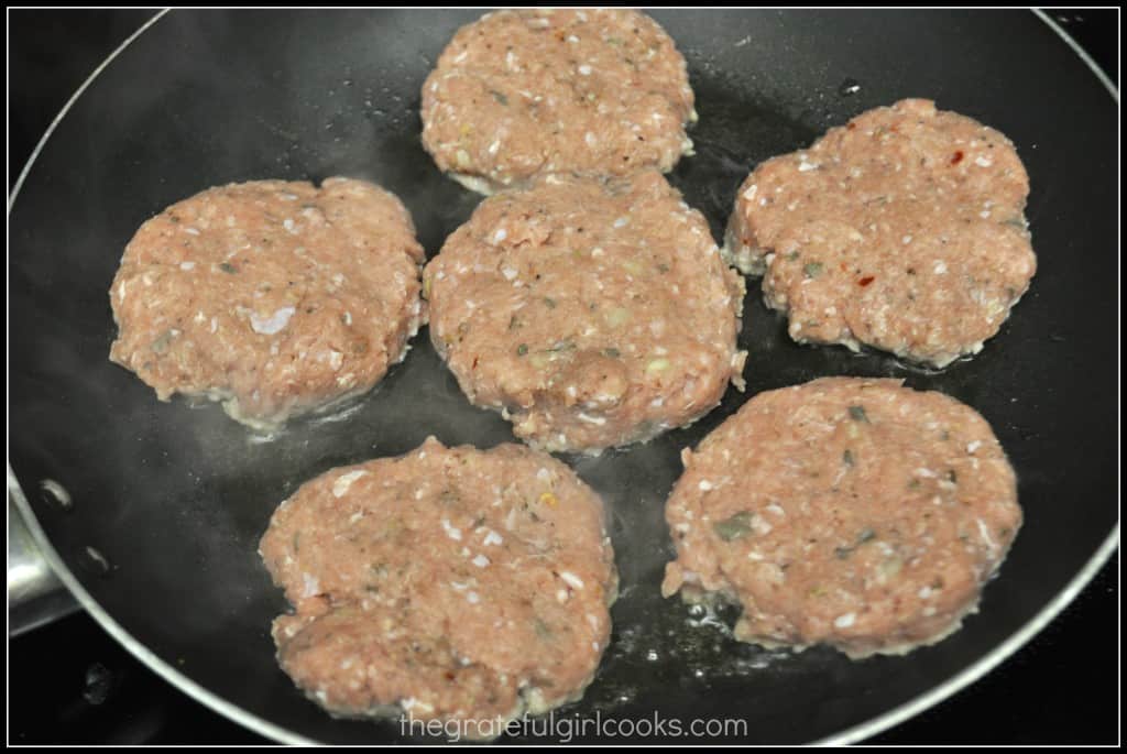 Homemade Breakfast Sausage Patties / The Grateful Girl Cooks!