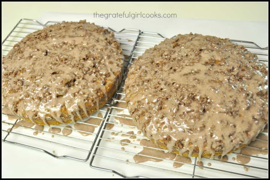 Pumpkin Streusel Coffeecake / The Grateful Girl Cooks!