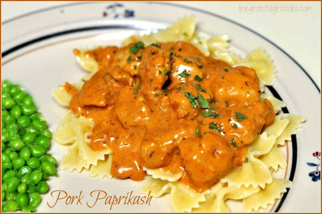Pork Paprikash The Grateful Girl Cooks!