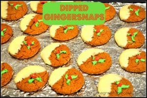 Dipped Gingersnaps 