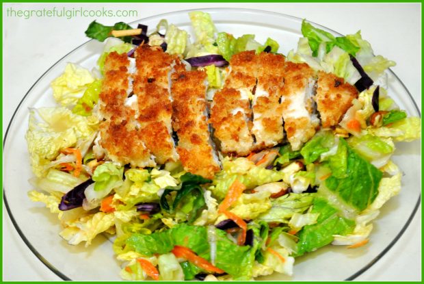 Copycat Applebee's Oriental Chicken Salad / The Grateful Girl Cooks!