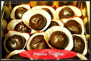 Mocha Truffles 