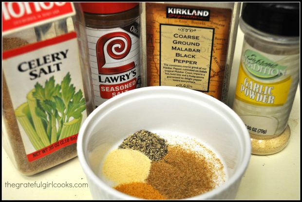 Spices needed for grilled chicken basting sauce