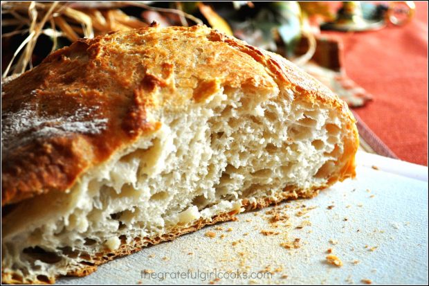 No-Knead Bread / The Grateful Girl Cooks!