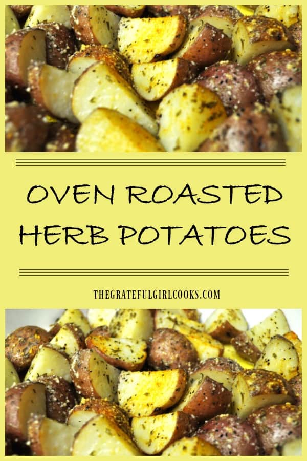 Oven Roasted Herb Potatoes