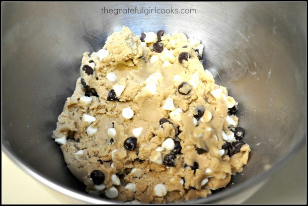 The dough is ready to shape into cookies!