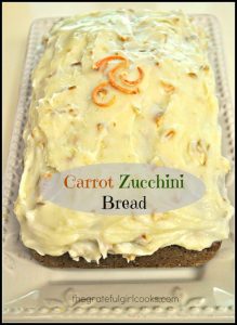 Carrot Zucchini Bread 