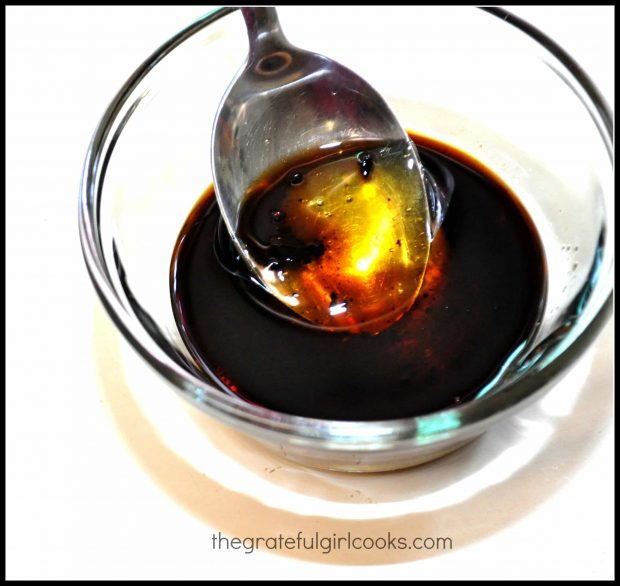 Marinade for tomatoes includes balsamic vinegar and honey