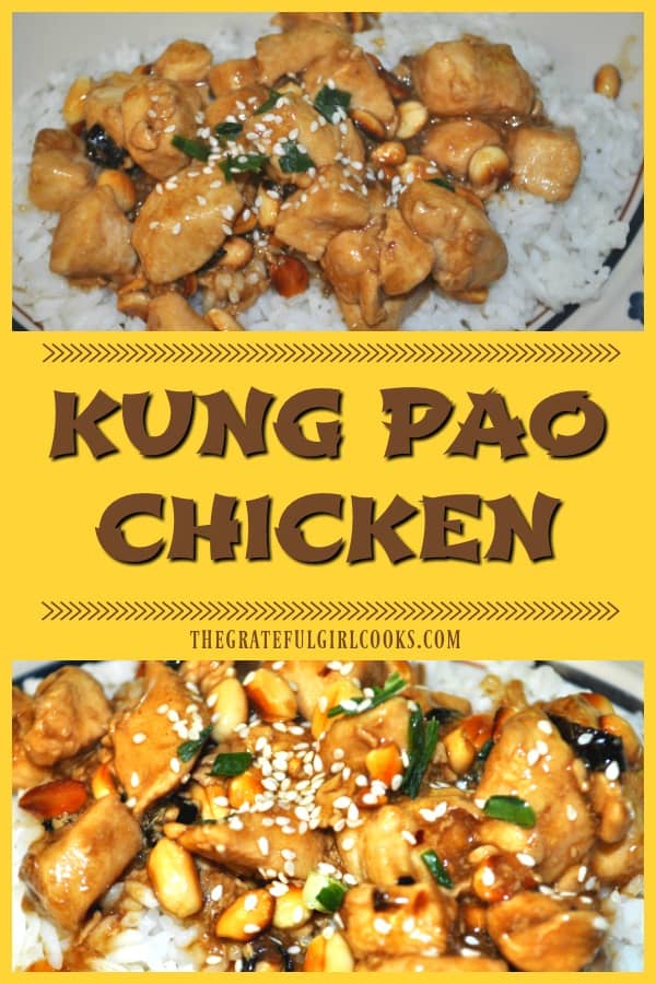 Who needs takeout when you can make amazing Kung Pao Chicken from the comfort of your own home? Serve this classic Chinese dish with rice for a great meal!