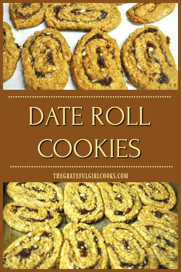 Date Roll Cookies