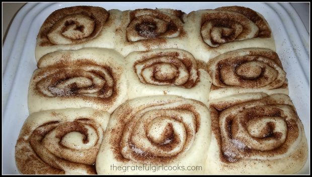 Homemade Cinnamon Rolls / The Grateful Girl Cooks!