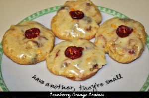 Cranberry Orange Cookies