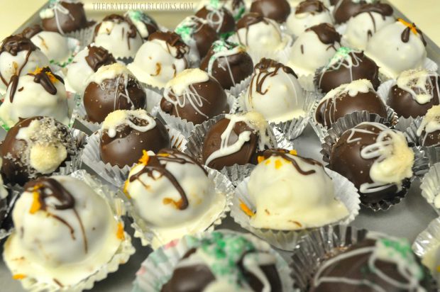 Chocolate-Orange Truffles / The Grateful Girl Cooks!