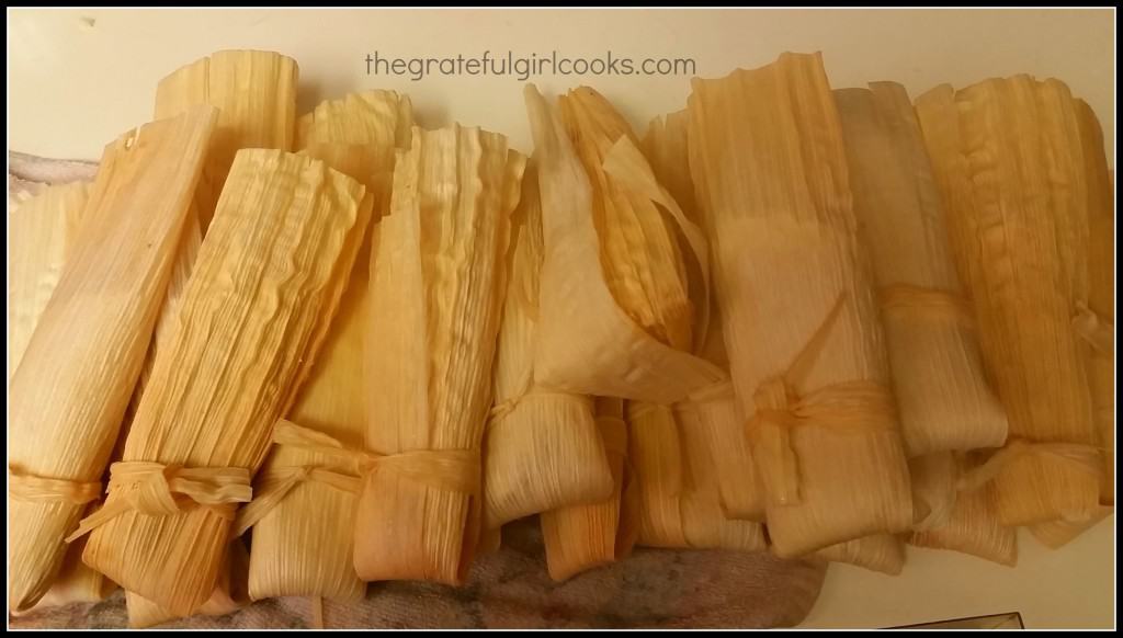 Pork Tamales / The Grateful Girl Cooks!