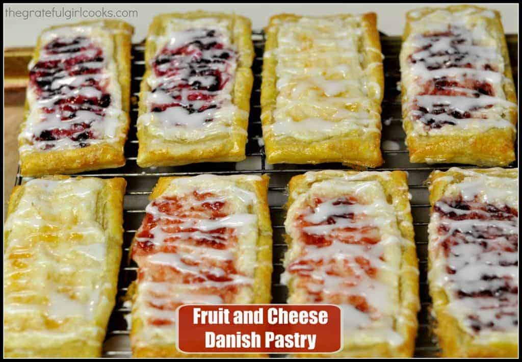 Fruit and Cheese Danish Pastry The Grateful Girl Cooks!