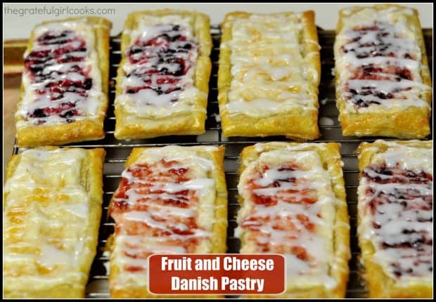 Fruit and Cheese Danish Pastry / The Grateful Girl Cooks!