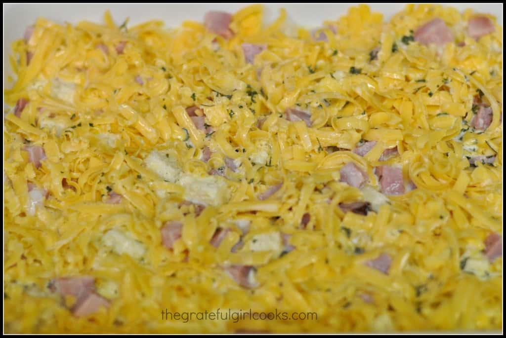 Ham n' Cheese Breakfast Souffle / The Grateful Girl Cooks!