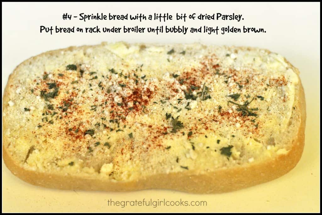 Ken's Garlic Bread / The Grateful Girl Cooks!