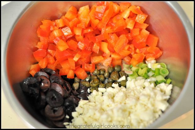 Spinach and Orzo Salad / The Grateful Girl Cooks!