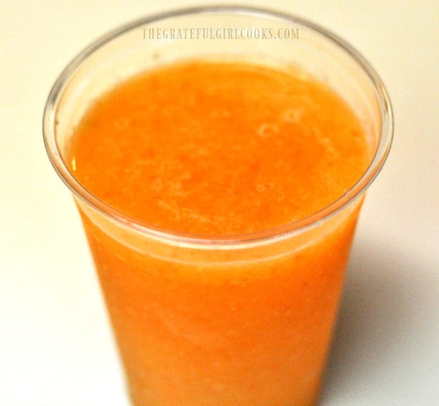Cold leftover Rise n' Shine Juice is delicious, even the next day!