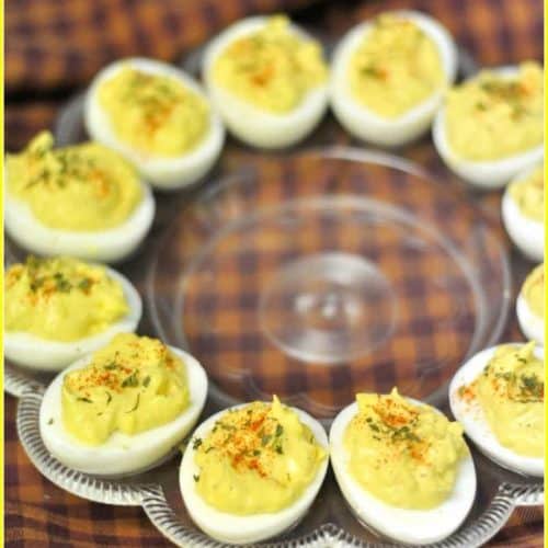 Creamy Deviled Eggs The Grateful Girl Cooks!