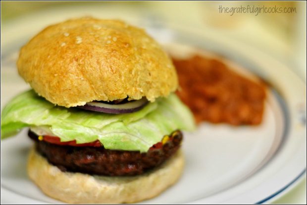 Homemade Hamburger Buns / The Grateful Girl Cooks!