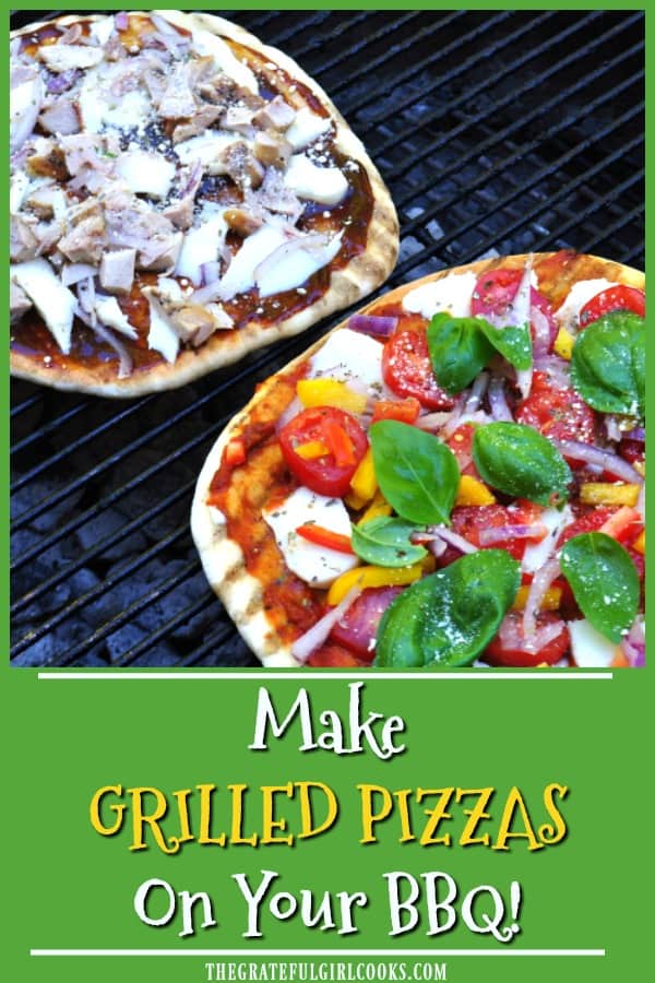 Learn how easy it is to make grilled pizzas on your BBQ grill, which helps keep your kitchen cool this Summer!