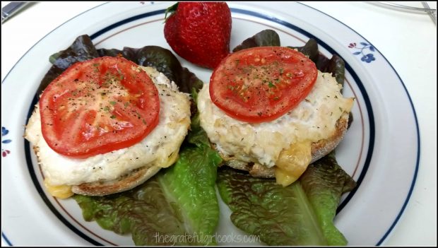 Quick and Easy Open Faced Tuna Melts / The Grateful Girl Cooks!