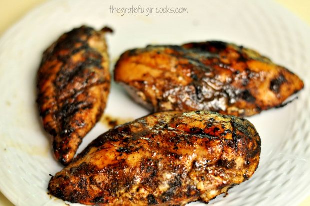 EASY Grilled Chicken With Jerk Seasoning / The Grateful Girl Cooks!