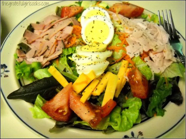 Quick n' Easy Chef's Salad / The Grateful Girl Cooks!