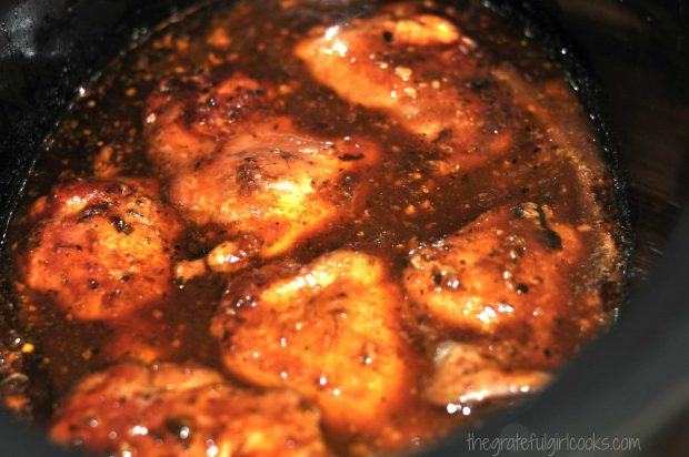 Honey Garlic Chicken (for crock pot) / The Grateful Girl Cooks!