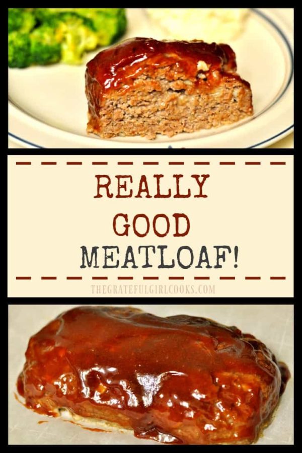 Take it from me... someone who used to despise meatloaf. This is Really GOOD Meatloaf, especially with the BBQ flavored sauce on top! It's a cinch to make!