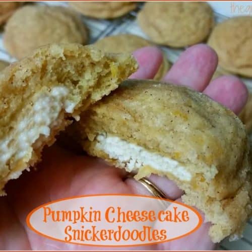 Pumpkin Cheesecake Snickerdoodles / The Grateful Girl Cooks!