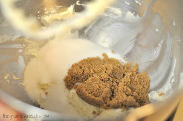 Beginning to mix batter for cranberry orange muffins.