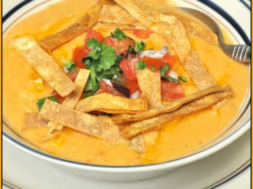 Chili S Chicken Enchilada Soup Copycat The Grateful Girl Cooks