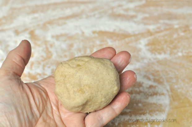 Cinnamon Crunch Bagels dough is formed into 12 balls.
