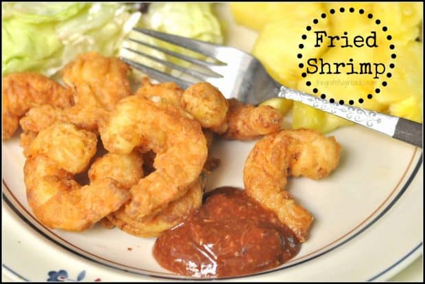 You're going to love these crunchy, classic fried shrimp... they taste delicious, and are SO EASY to prepare, for a fraction of the cost of eating out!