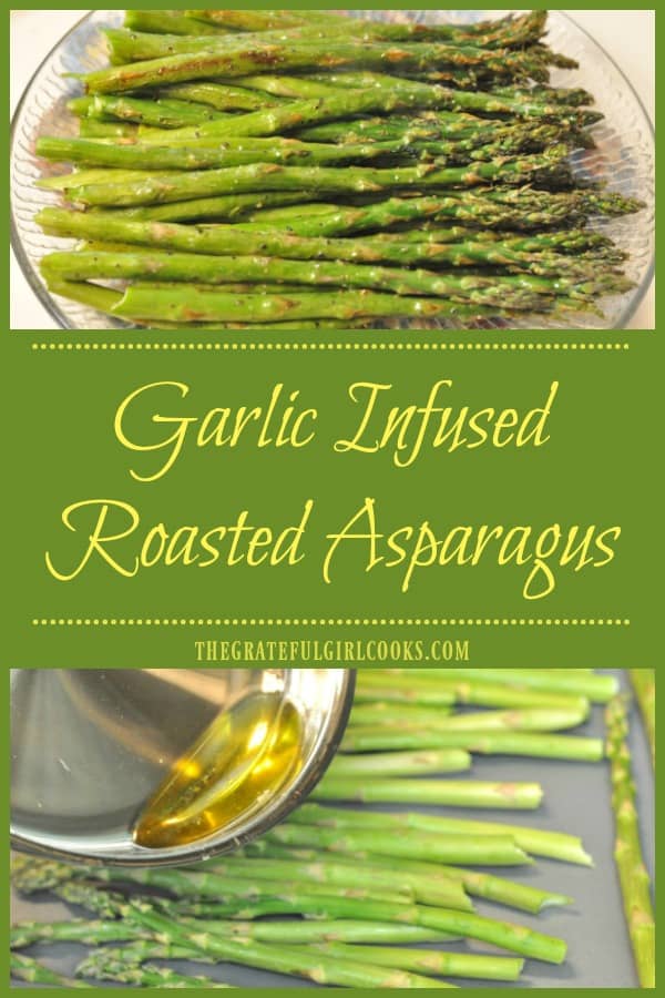 Garlic Infused Roasted Asparagus