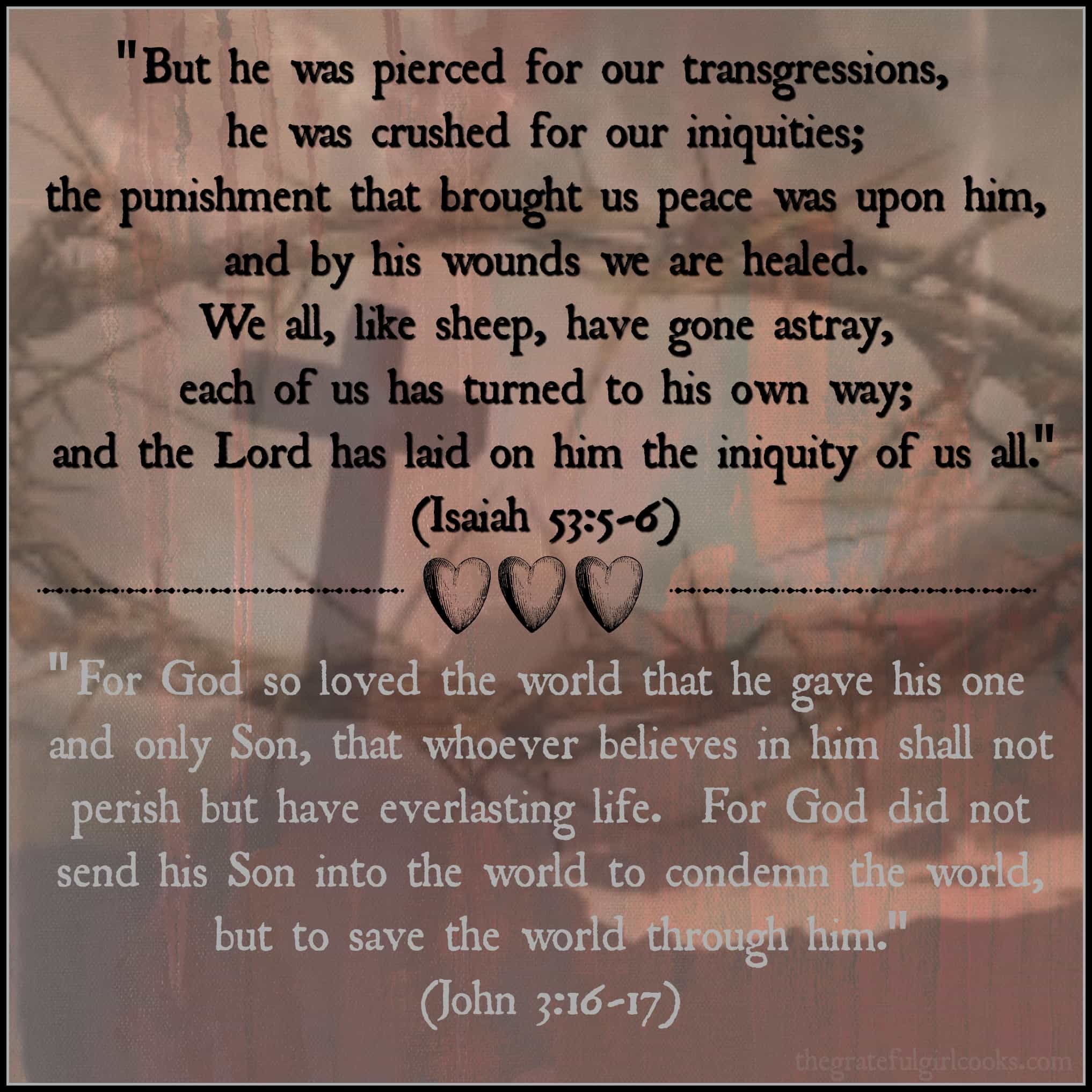 What's "Good" About Good Friday? / The Grateful Girl Cooks!