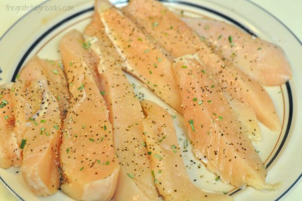 Rosemary Chicken With Caramelized Onion Wine Sauce / The Grateful Girl Cooks!