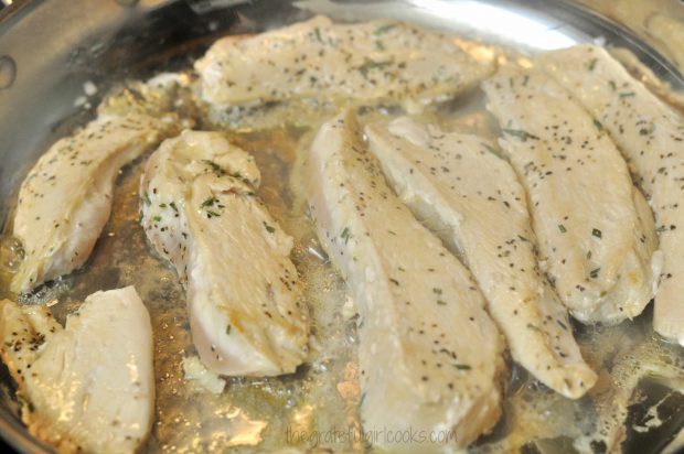 Rosemary Chicken With Caramelized Onion Wine Sauce / The Grateful Girl Cooks!