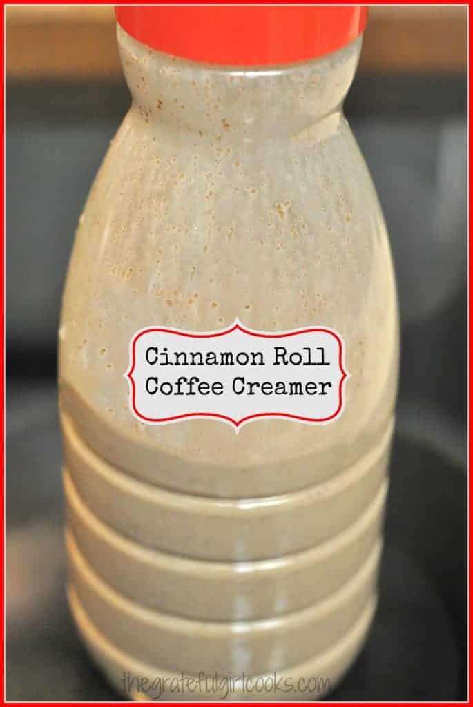 Homemade Cinnamon Roll Creamer - The Gracious Wife