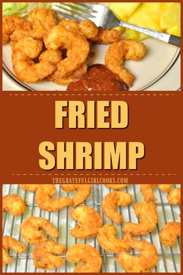 You're going to love these crunchy, classic fried shrimp... they taste delicious, and are SO EASY to prepare, for a fraction of the cost of eating out!