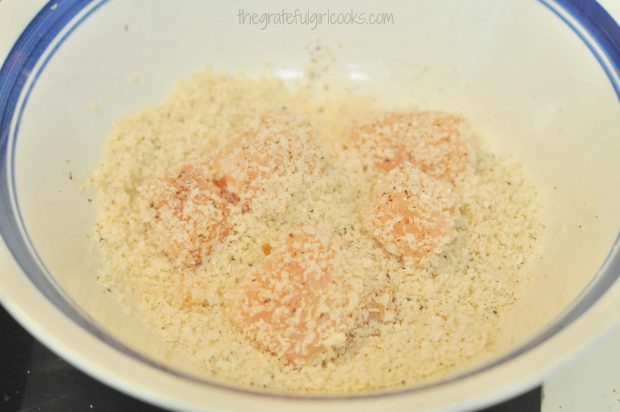 Mixed Salad with Hoisin Vinaigrette and Crisp Panko Chicken / The Grateful Girl Cooks!