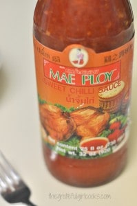 I used this sweet chili sauce to make the recipe.