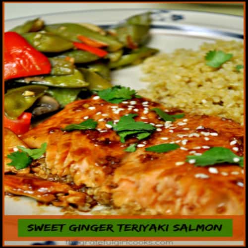 Sweet Ginger Teriyaki Salmon / The Grateful Girl Cooks!