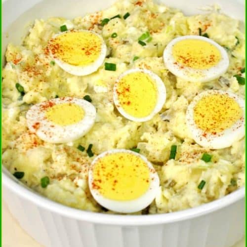 Potato Salad (easy, old-fashioned) / The Grateful Girl Cooks!