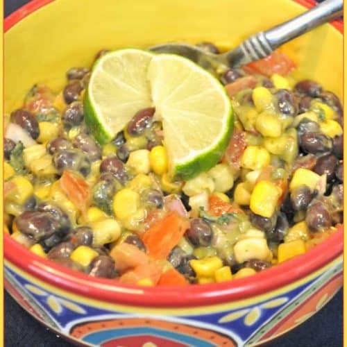 Black Bean Corn Tomato Salad / The Grateful Girl Cooks!
