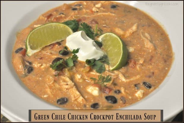 Creamy Chicken Tortilla Soup (Crock Pot Recipe) - girl. Inspired.